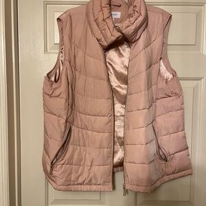 Calvin Klein Blush Puffer Vest